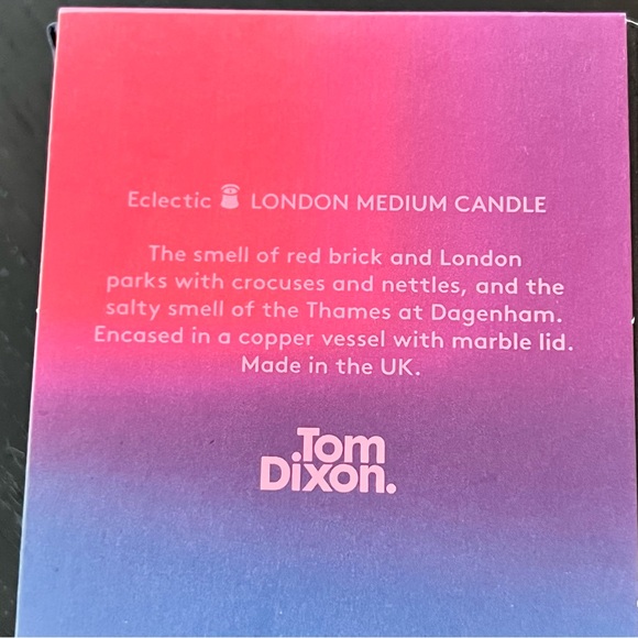 Tom Dixon London Medium Candle - Rose Gold - Picture 4 of 6